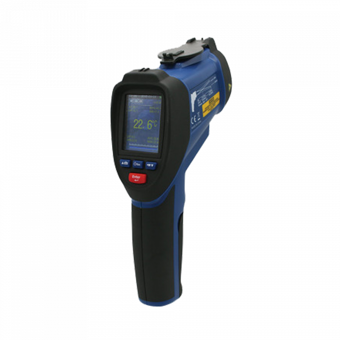 FI638TI | Thermomètre infrarouge vidéo -50°C à 1 000°C, avec caméra et  appareil photo intégrés