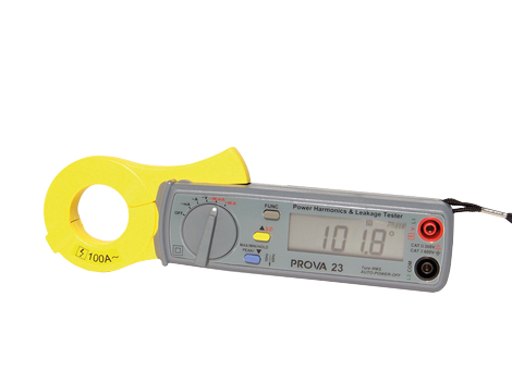 PROVA23  Pince multimètre 100 A AC avec analyse des harmoniques et  indication de rotation des phases