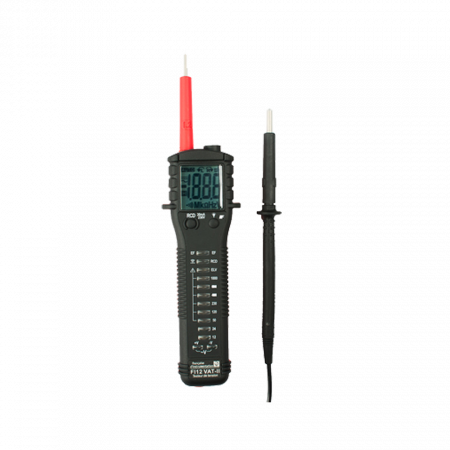 FI12VAT-2 | Testeur de tension VAT IP2X selon EN61243-3, écran LCD et fonction vibreur, 1000 V CATIII / 600 V CATIV