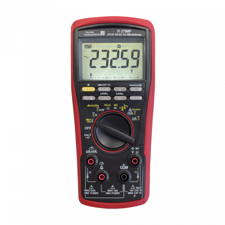 FI278MP | Multimètre numérique portable industriel TRMS AC+DC, 60 000 pts 