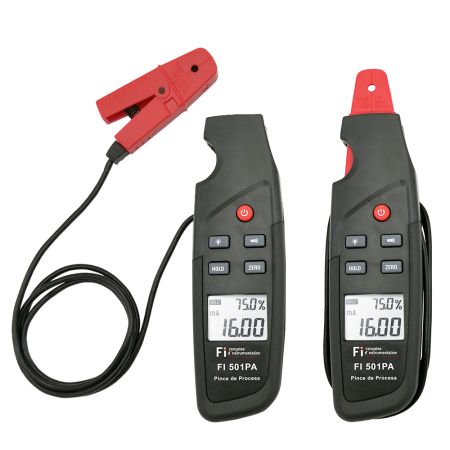 FI501PA | Pince de Process pour boucle de courant 4-20 mA avec sonde détachable 1 m, échelles +/-20mA et +/-100mA