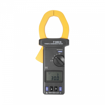 PROVA6605 | Pince multimètre wattmétrique 1 500 A AC TRMS, avec mesure harmoniques 