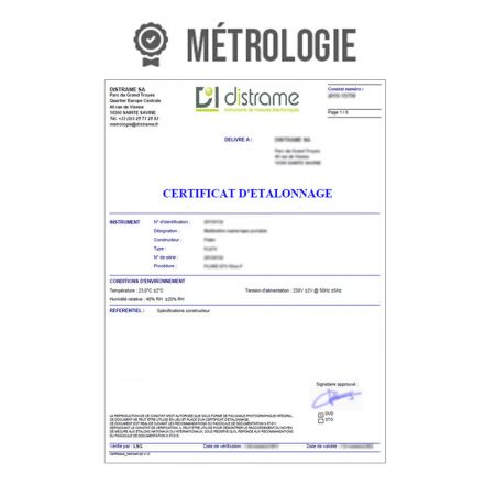 FI601X  Multimètre numérique portable TRMS AC+DC, 20 000 points