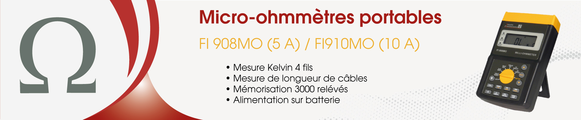 Livraison express de votre appareil mesure électrique multifonction Lyon -  Instrument de mesure environnementale à Paris - TEC Instruments